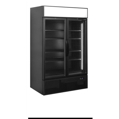  FSC891S Black  Vitrine rèfrigèrèe noire