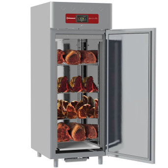 Armoire de maturation dry aging pour viande 850 Lit. ventilèe, 1 porte, 20xGN 2/1