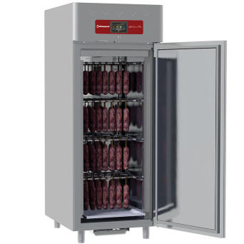 Armoire de maturation dry aging pour charcuterie 850 Lit. ventilèe, 1 porte, 20x GN 2/1