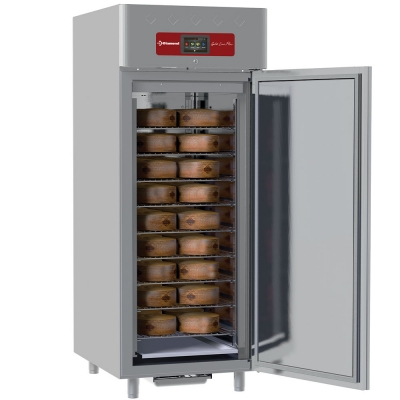 Armoire de maturation fermenting aging pour fromages 850 Lit. ventilèe, 1 porte, 20x GN 2/1