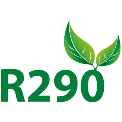 Vitrine T&deg; positive, ventil&eacute;e, 760 Lt., 2 portes coulissantes, avec caisson lumineux DRINK-90S/P9