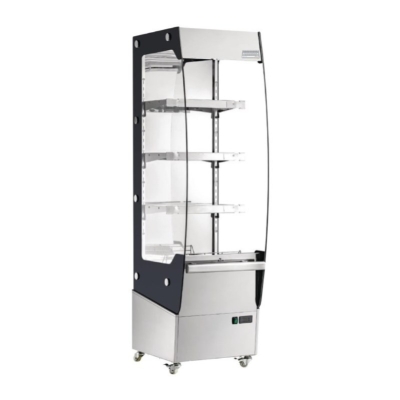Vitrine libre-service chauffante slim