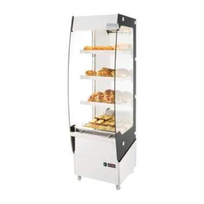 Vitrine libre-service chauffante slim