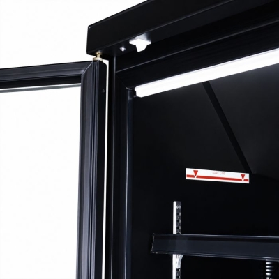 CONG&Eacute;LATEUR 4 PORTES EN VERRE NOIR JDE-2025F BL 