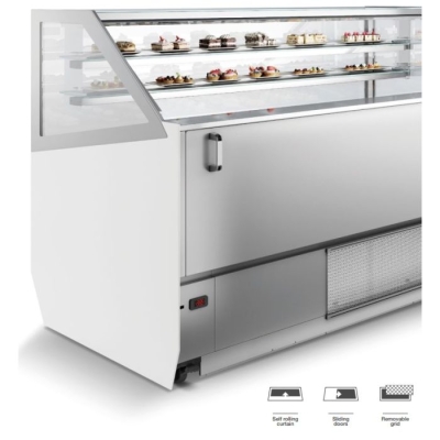 VITRINE &Agrave; CREME GLAC&Eacute;E MILLENIUM 16