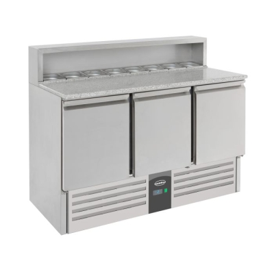 TABLE PRÉP POUR PIZZA 3 PORTES