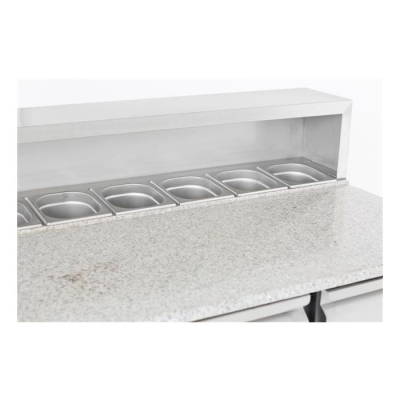 TABLE PR&Eacute;P POUR PIZZA 3 PORTES