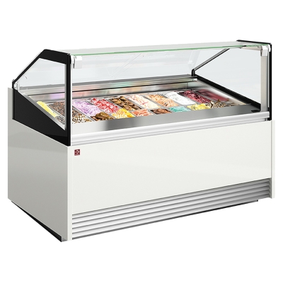 Comptoir à crème glacée 24 bacs inox (360x165)