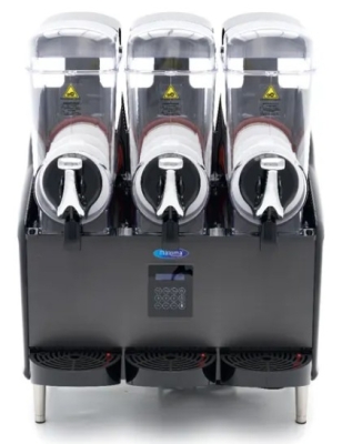 Machine &agrave; granit&eacute; & slush &ndash; 3x 12 L &ndash; affichage num&eacute;rique
