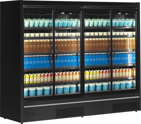 Vitrine réfrigérée pour supermarché