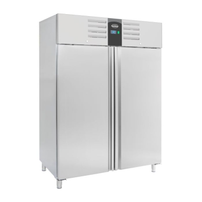 CONGÉLATEUR EN ACIER INOX 2 PORTES