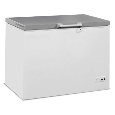 CONGÉLATEUR BAHUT COUVERCLE EN INOX 305 L