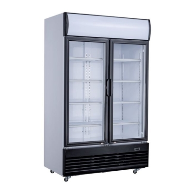 R&Eacute;FRIG&Eacute;RATEUR 2 PORTES EN VERRE 1000L