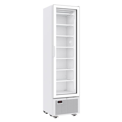 CONGÉLATEUR 1 PORTE EN VERRE 221L