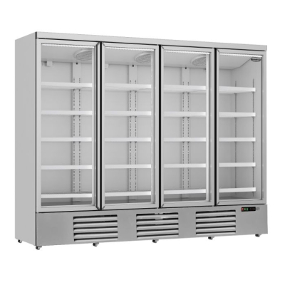 RÉFRIGÉRATEUR 4 PORTES EN VERRE JDE-2025R 