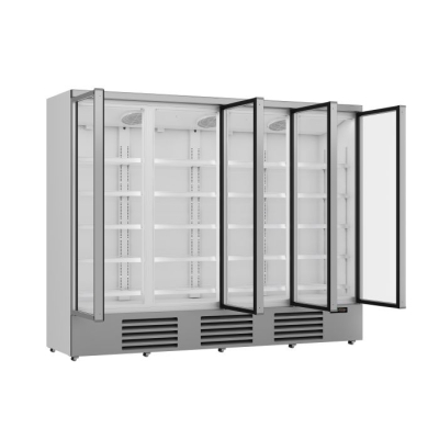 R&Eacute;FRIG&Eacute;RATEUR 4 PORTES EN VERRE JDE-2025R 