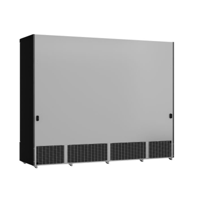 RÉFRIGÉRATEUR 4 PORTES EN VERRE NOIR JDE-2025R BL