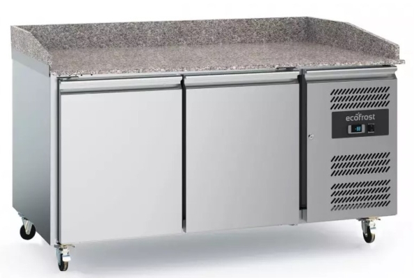 Table de préparation pour pizza 2 portes