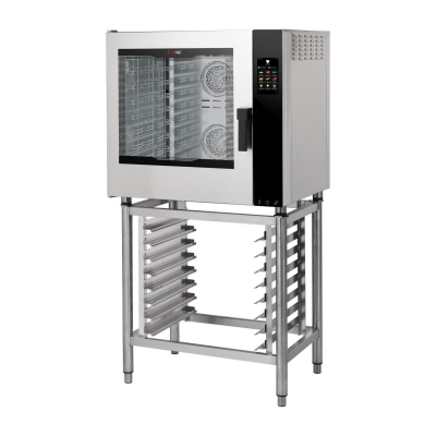 Four mixte électrique renforcé, injection, écran tactile couleur, porte gauche, 7x GN 1/1 | REDFOX - MPDN 0711 X EL
