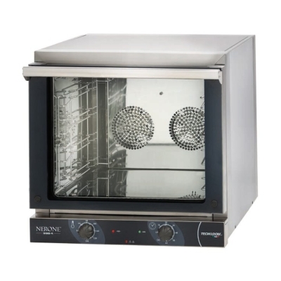 FOUR A CONVECTION ELECTRIQUE - 4 X 435 X 350 MM - COMMANDES MECANIQUES