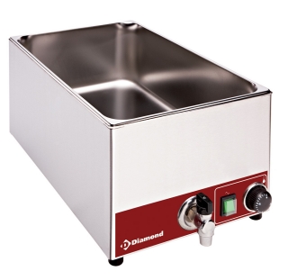 Bain Marie de table èlectrique GN 1/1 - 150 mm + robinet
