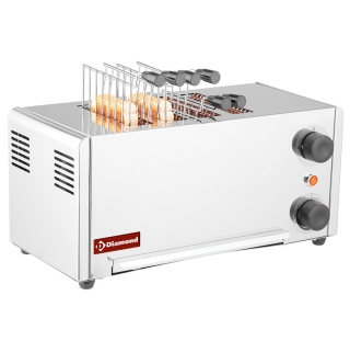 Toaster (croque-monsieur) èlectrique 4 pinces - Acier inox.
