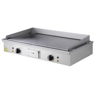 Plaque "Teppanyaki " èlectrique, 2 zones (2x 5 kW), de table
