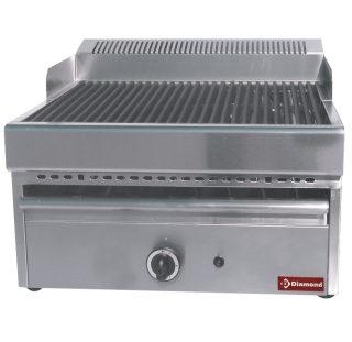 Grill-vapeur gaz avec grille de cuisson en fonte -Top-
