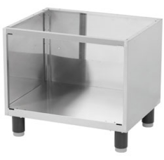 Meuble support inox 660
mm (sans portes)