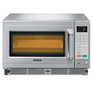 Micro-ondes professionnel 1350 W, "combi" inox
