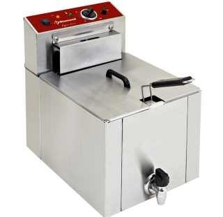 Friteuse de table èlectrique "S-POWER" 12 litres + robinet
