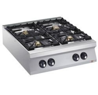 Cuisinière 4 feux gaz -TOP- AGA
