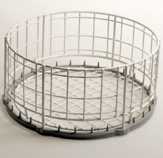 Panier rond pour verres à˜400 mm - Rilsan