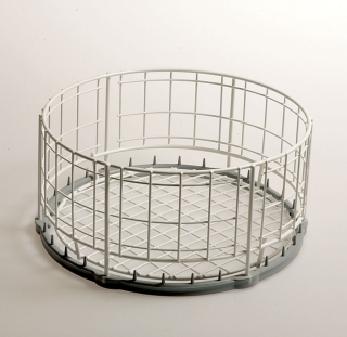 Panier rond pour verres à˜400 mm - Rilsan