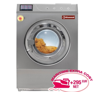 Lave-linge à  sceller "inox" 18 kg, avec TOUCH SCREEN