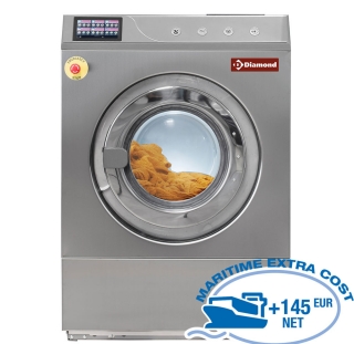 Lave-linge à  super essorage, 11 kg "inox"
