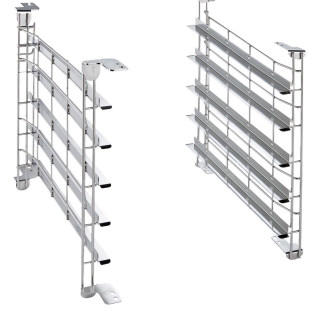 Structure (Dx & Gx) plats 600X400, pour fours 6X GN 1/1