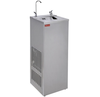 Fontaine rèfrigèrèe, inox, 35 litres/heure