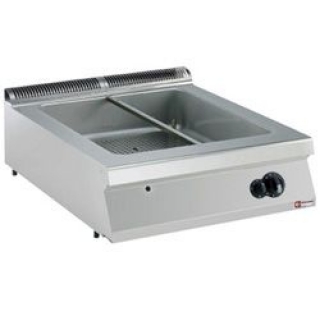 Bain-marie gaz, 8 GN 1/3 h150 mm -TOP-
