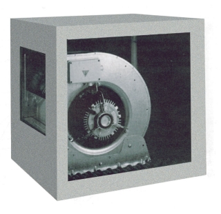 Ventilateur centrifuge avec caisson isolè
