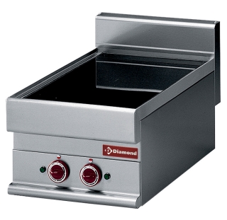 Cuisinière èlectrique vitrocèramique 2 foyers -top-
"Alpha 650"
