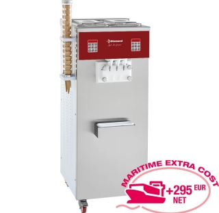 Machine Soft Ice Cream, 2 parfums + panachè, 30 Kg/h, cond. air