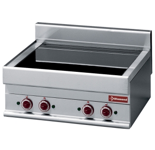 Cuisinière èlectrique vitrocèramique 4 foyers -top-
"Alpha 650"