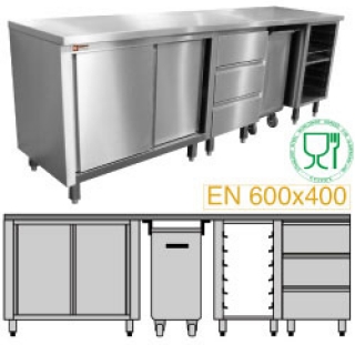 Module pâtisserie 2500 composè MCP-AP/10 + MCP-TR/05 + MCP-SG/05 + MCP-3T/05 + MCP-TOP/25