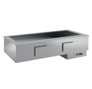 Elèment cuve bain-marie "à  sec" ventilè 3x GN 1/1