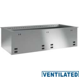 Elèment cuve rèfrigèrèe, ventilèe, 2x GN 1/1 (sans unitè hermètique)