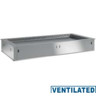 Elèment top rèfrigèrè, ventilè, 2x GN 1/1 (sans unitè hermètique)