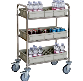 Chariot pour remplissage minibars
