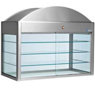 Vitrine neutre indèpendante (avec fond)