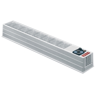 Structure frigorifique 8x GN 1/6 h150 mm